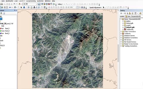 ArcGIS制作三维动画地形